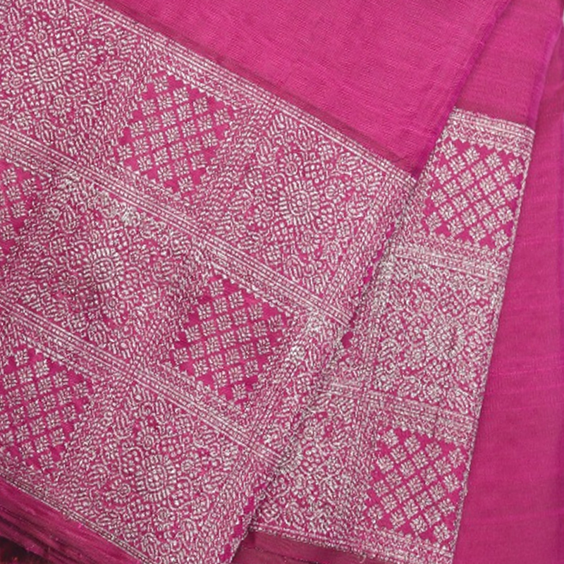 Rustic pink kancheevaramrs