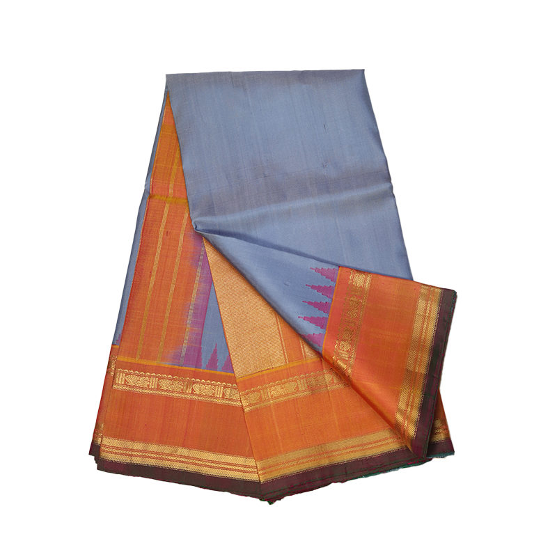 Lilac  gadwal silk
