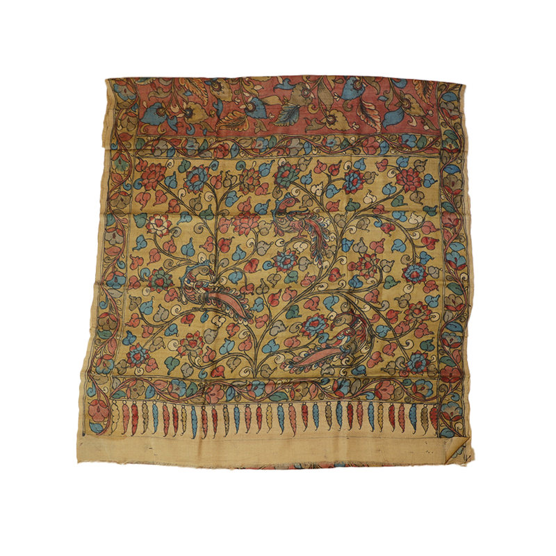 Beige tussersilk