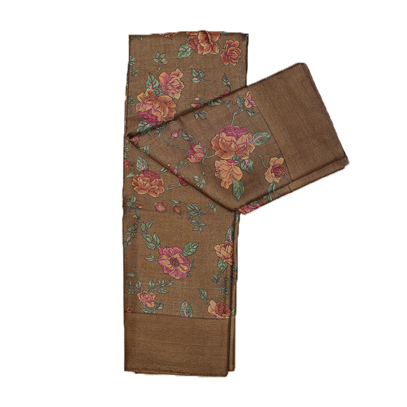 Brown tussersilk