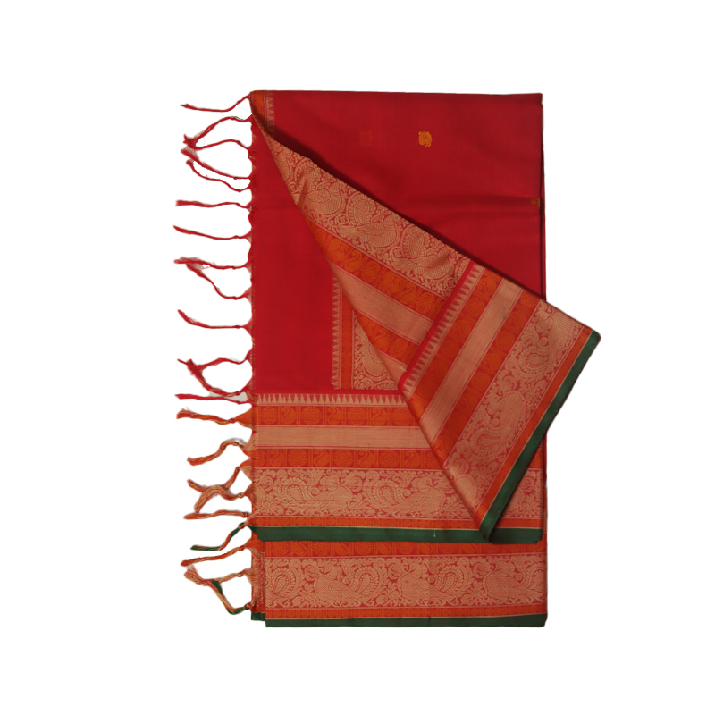Red Kanchipuram