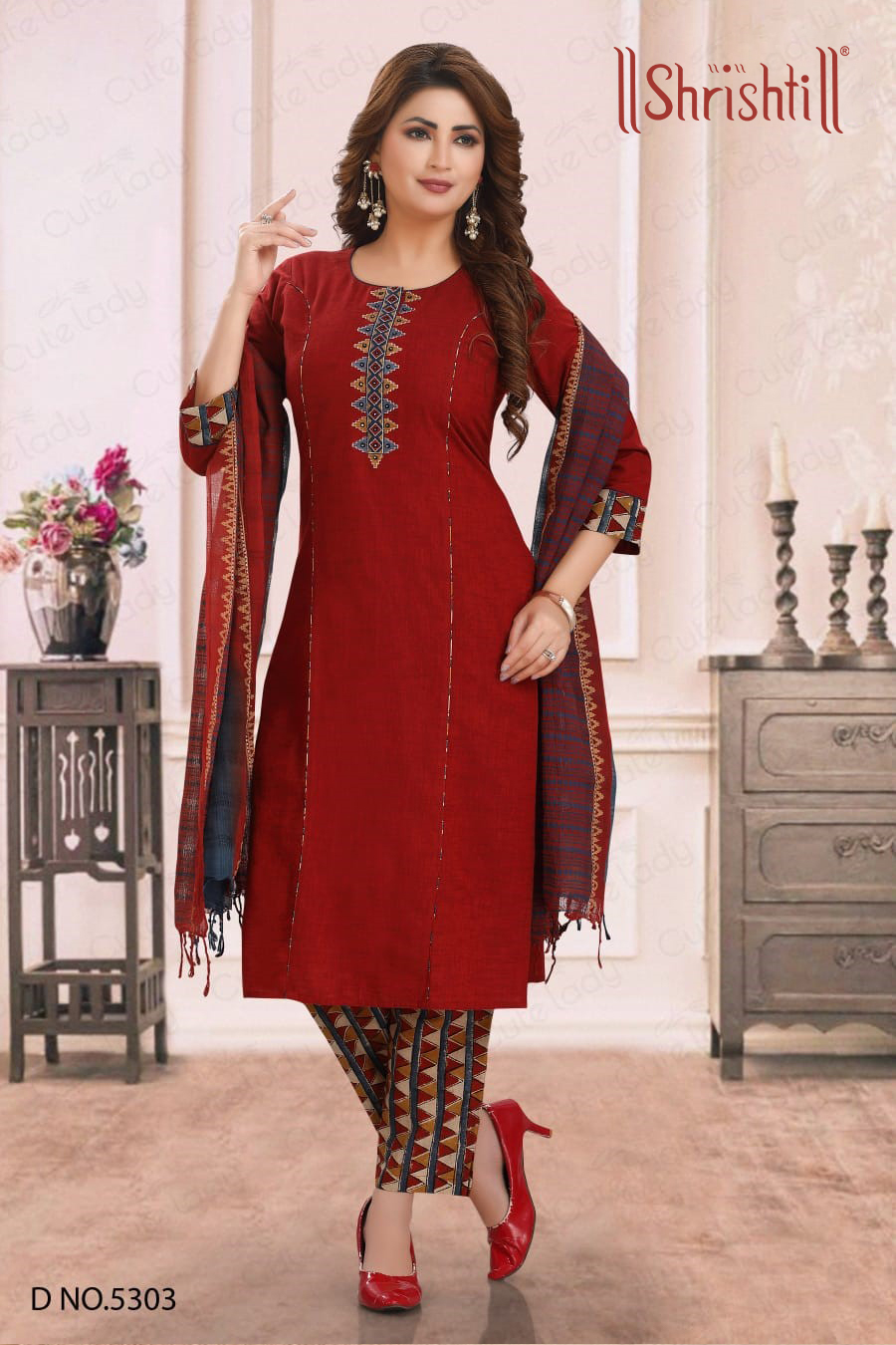Maroon MangalgiriCotton