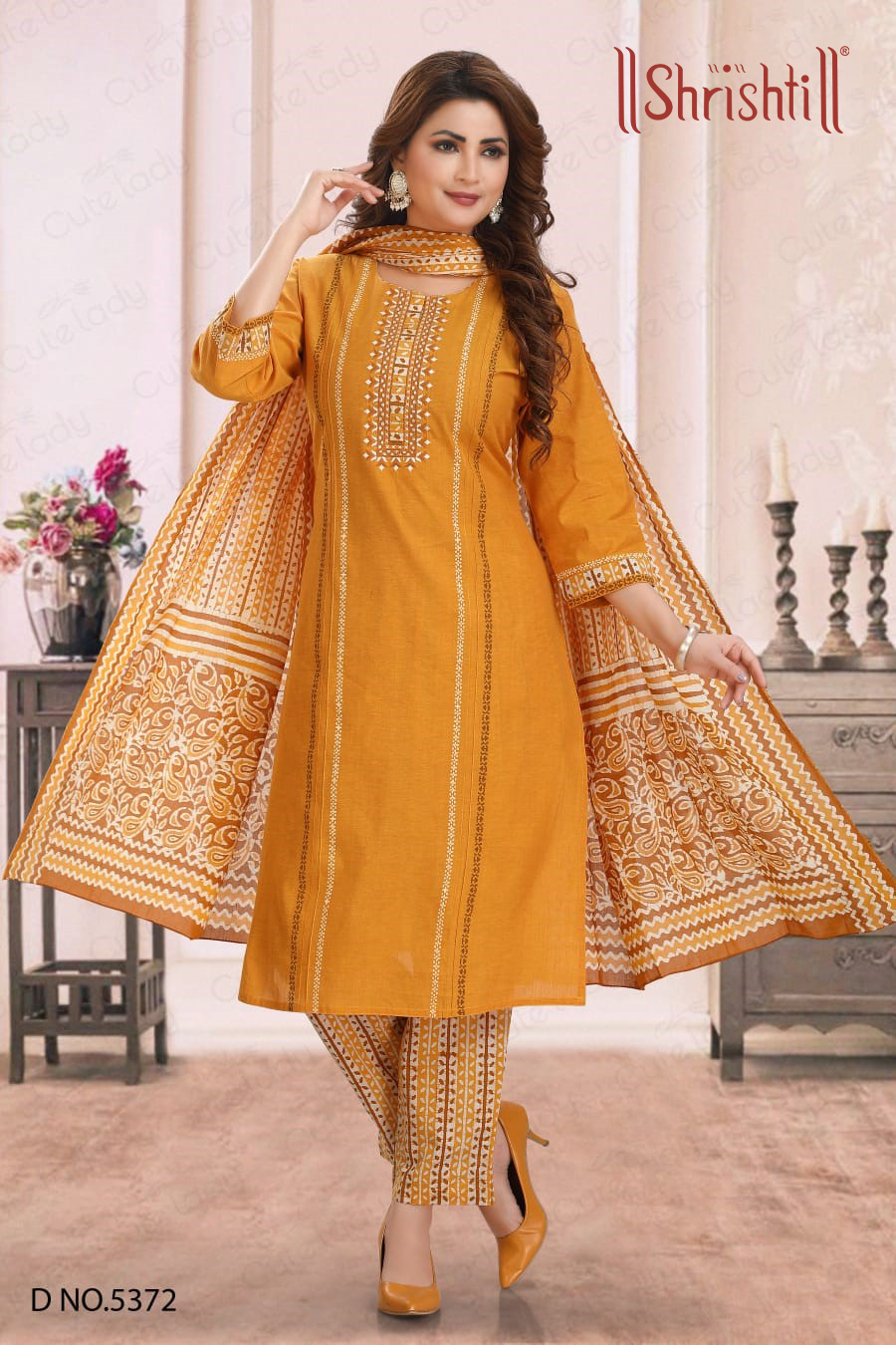 Mustard Mangalgiri Cotton