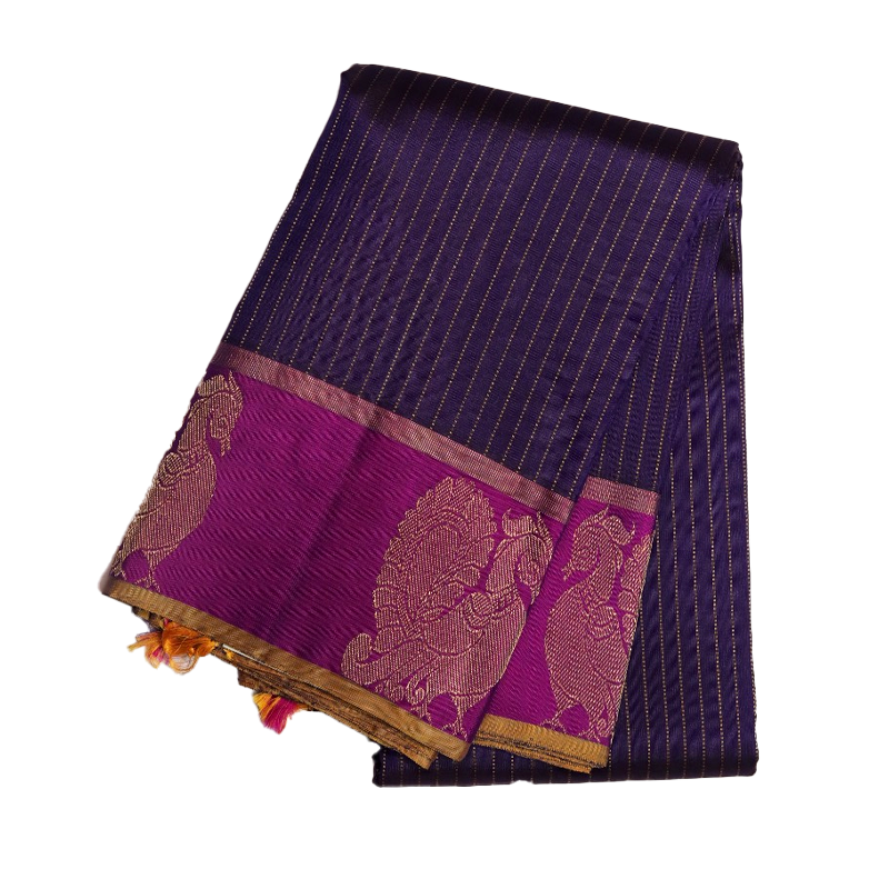 Brinjal Purple Kancheevaram