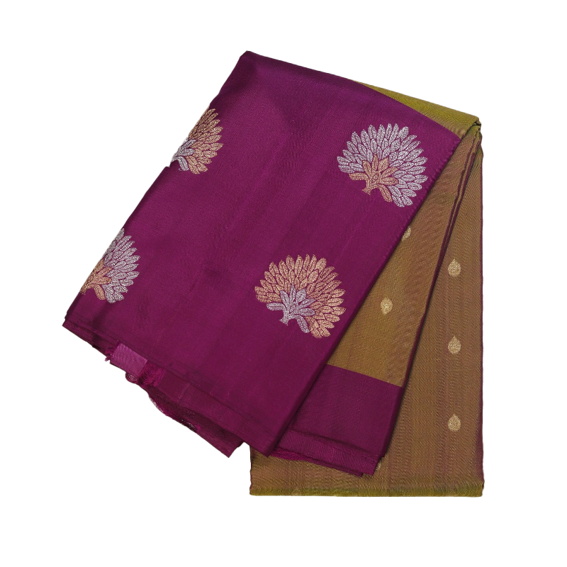 Mehendi green softsilk