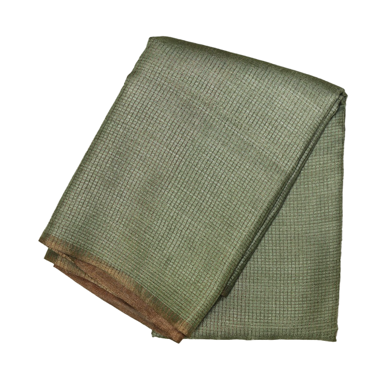 Pistagreen tussersilk