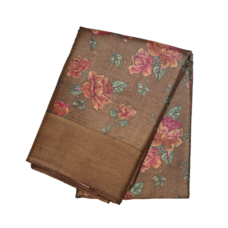 Brown tussersilk