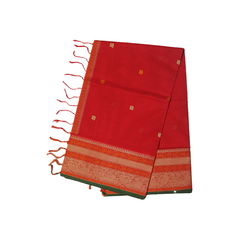 Red Kanchipuram